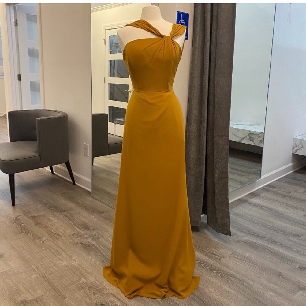 Hayley Paige Marigold Formal Dress